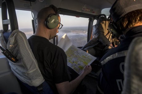 Ukraine PM views Chernobyl fires - April 2015 - 460